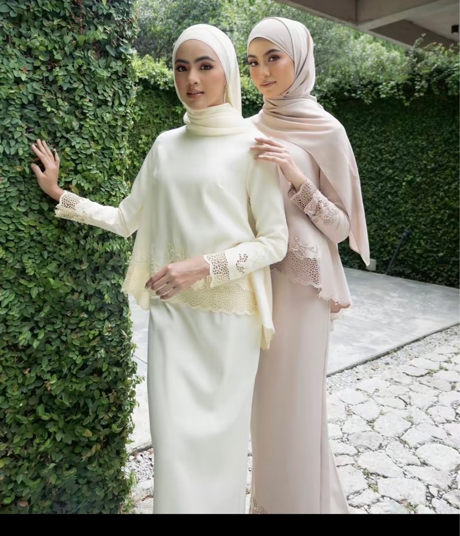 Myravallyn baju kurung qisya Women s Fashion Muslimah Fashion Baju Kurung sets on Carousell