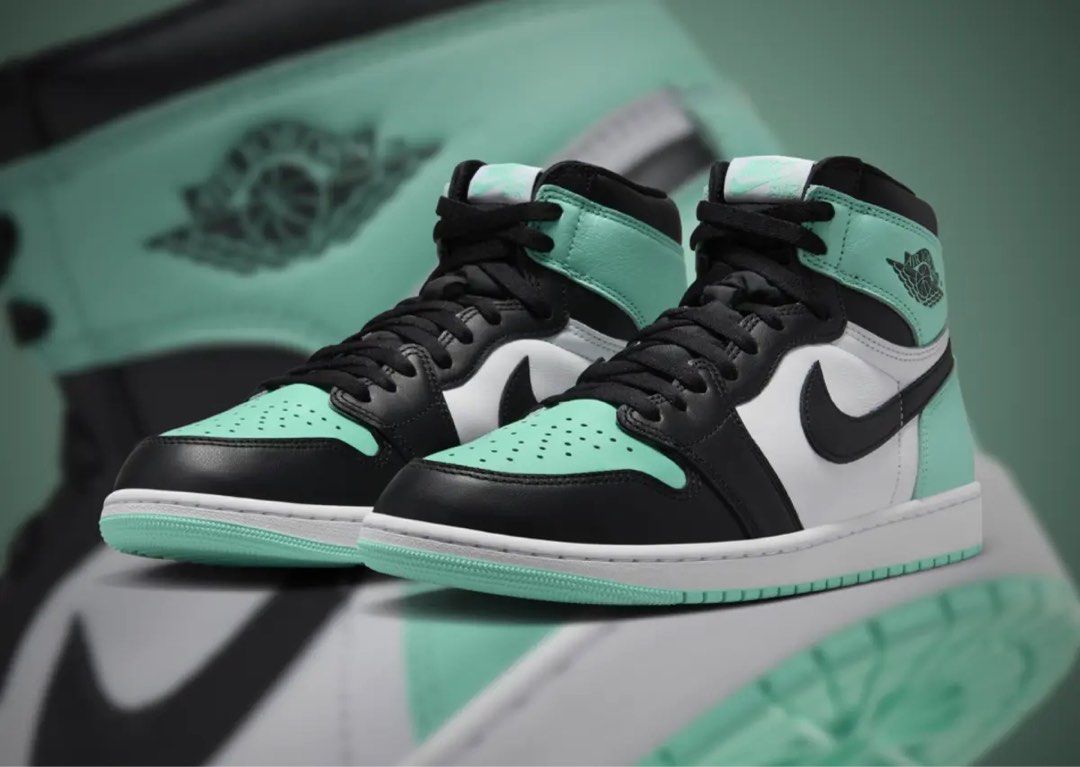Nike Air Jordan 1 High OG Green Glow Carousell