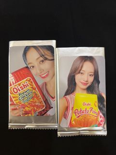Oishi x TWICE Snacktacular Fan Bag PHOTOCARD JIHYO TZUYU