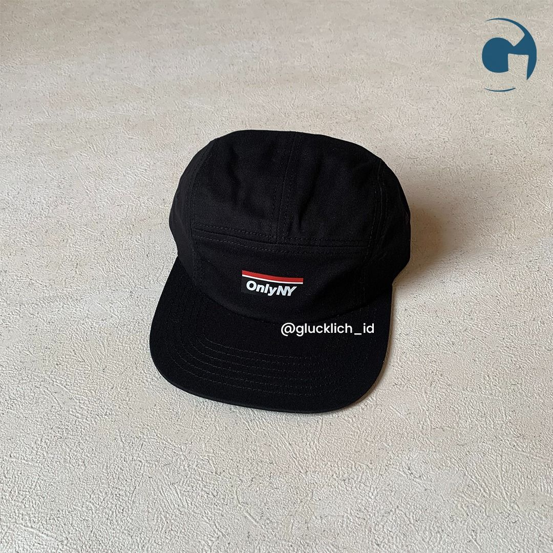 OnlyNY, Subway Logo Panel Cap in Black