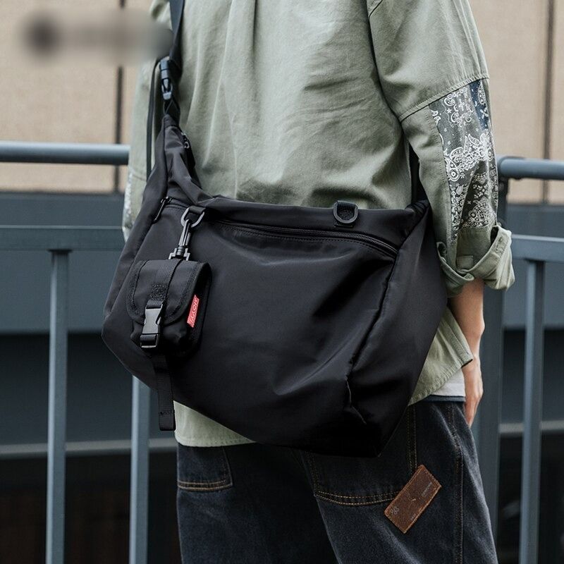 Outdoor Unisex Casual Travel College Student Water Resistant Men 18L Crossbody Messenger Bag Men s Fashion Bags Sling Bags on Carousell