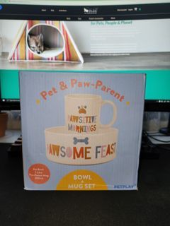 Pet & Paw Parent Bowl + Mug Set