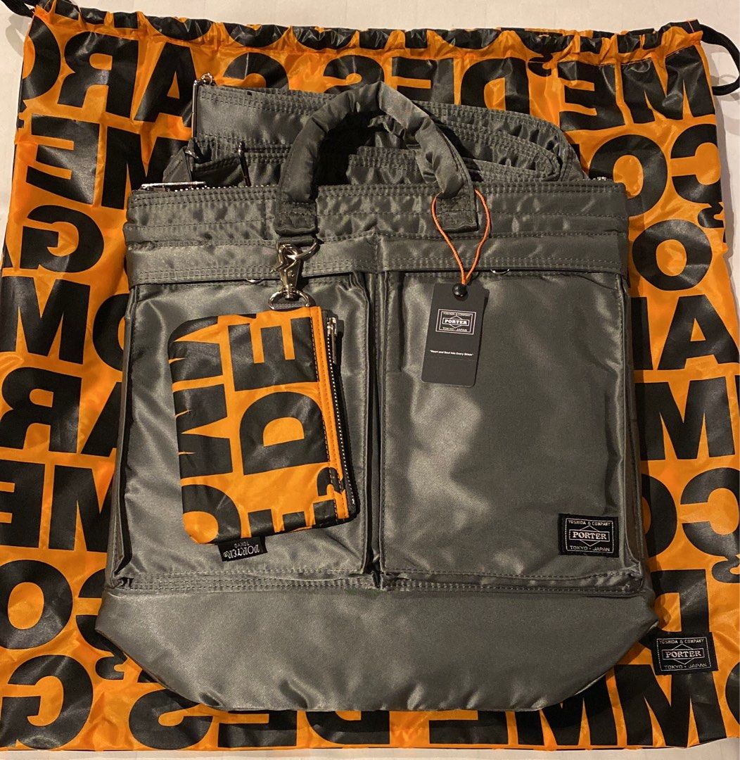 PORTER / COMME des GARCONS x TANKER HELMET BAG(S) size, 名牌