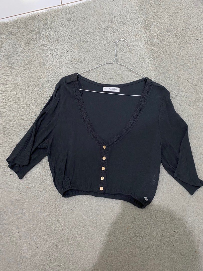 Pull crop top h&m 2025