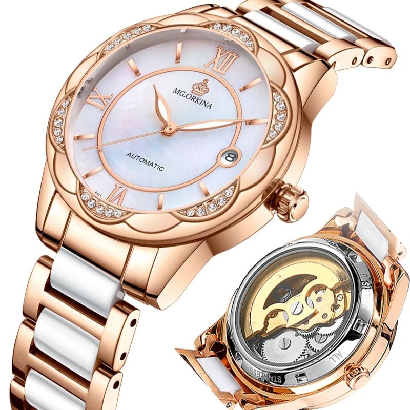 Relogio Feminino ORKINA Watch Women Watch 2023 Luxury Designer Brand Skeleton Womens Mechanical Watch Ladies Automatic Watches Carousell