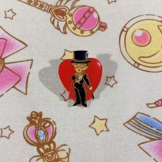 Sailor Moon Vintage Lapel Pin Badge Tuxedo Mask  B