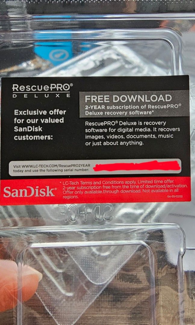 SanDisk RescuePRO Deluxe - Recovery Software63162442240642110