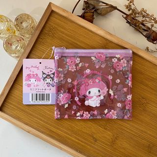 Sanrio My Melody and Kuromi Small Vinyl Pouch