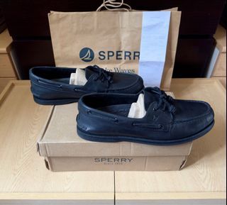 Sperry Christopher Pelone Black Shoes (Size 11)