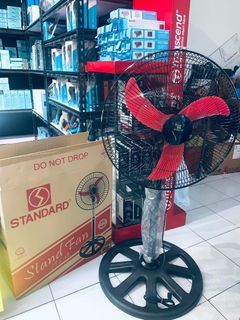 Standard 18" Electric Stand Fan Banana Blade STS18 (Assorted Color)