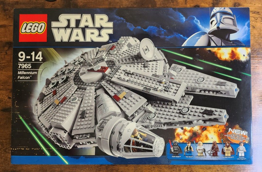 Star Wars 7965 Millenium Falcon Hobbies Toys Toys Games on Carousell
