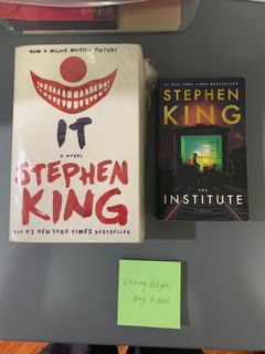 Stephen King books (preloved books)