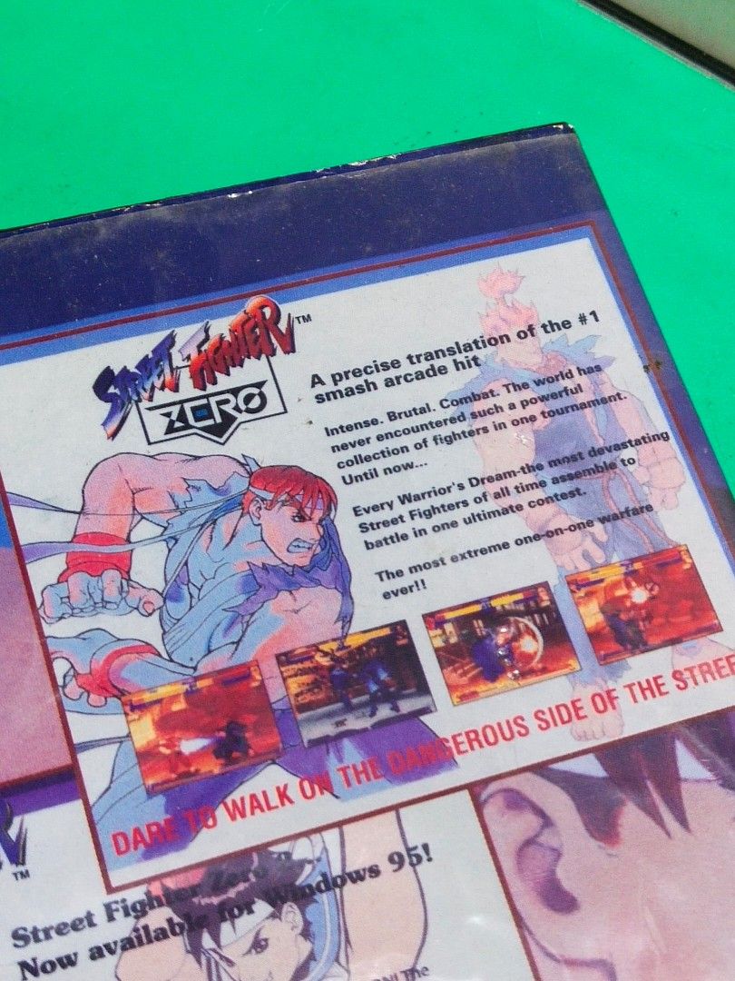 "Street Fighter Collection"/2 CD ROM/CAPCOM/UNTESTED (Category: Nintendo) located in Del Monte. Submitted by zurckram777 (Listing ID 1302213594, Image 3). Description: "Street Fighter Zero Collection" 2 CD ROM. For Windows 95/98. Sorry UNTESTED because wala po akong pang test. Ok naman yung casing at walang gasgas o damage yung mga CD. In VG cond. Lahat ito for P650. (Dien Bien Phu cont.).