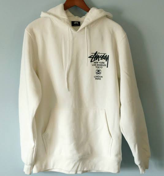 Stussy world tour hoodie store
