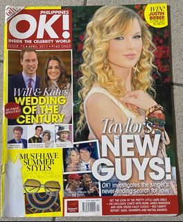 Taylor Swift in Ok! Magazines for Sale!