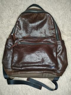 Tough Jeans Backpack Genuine Leather