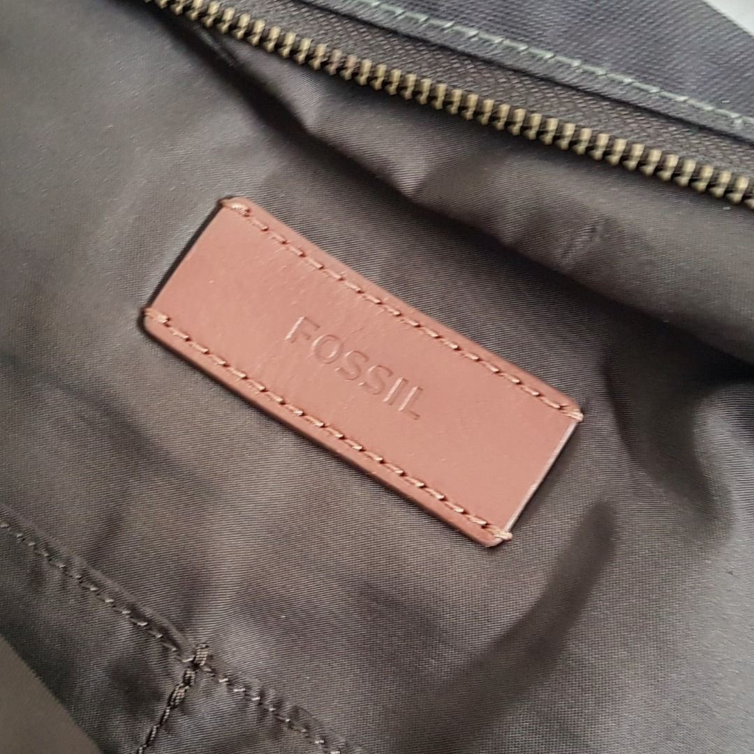 Trendy FOSSIL Camouflage Messenger Bag, Designer Tote Bag, Duffle Bag