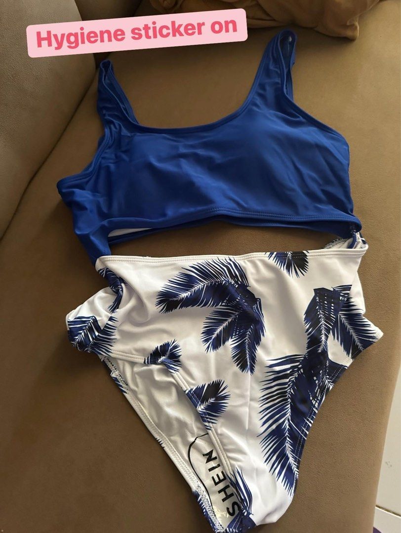 Tropical print- 1 piece swimsuit (Category: Bikinis & Swimsuits) located in Pasig City. Submitted by cloudydonut (Listing ID 1302155567, Image 3). Description: 🏝️Tropical Print one-piece suimsuit🏝️ From Shein Online -1 piece only Unused-still with protective hygiene sticker on 🏷️ P350 📍Pasig City 💰Gcash, Maya 🛵 Lalamove, Grab c/o buyer.