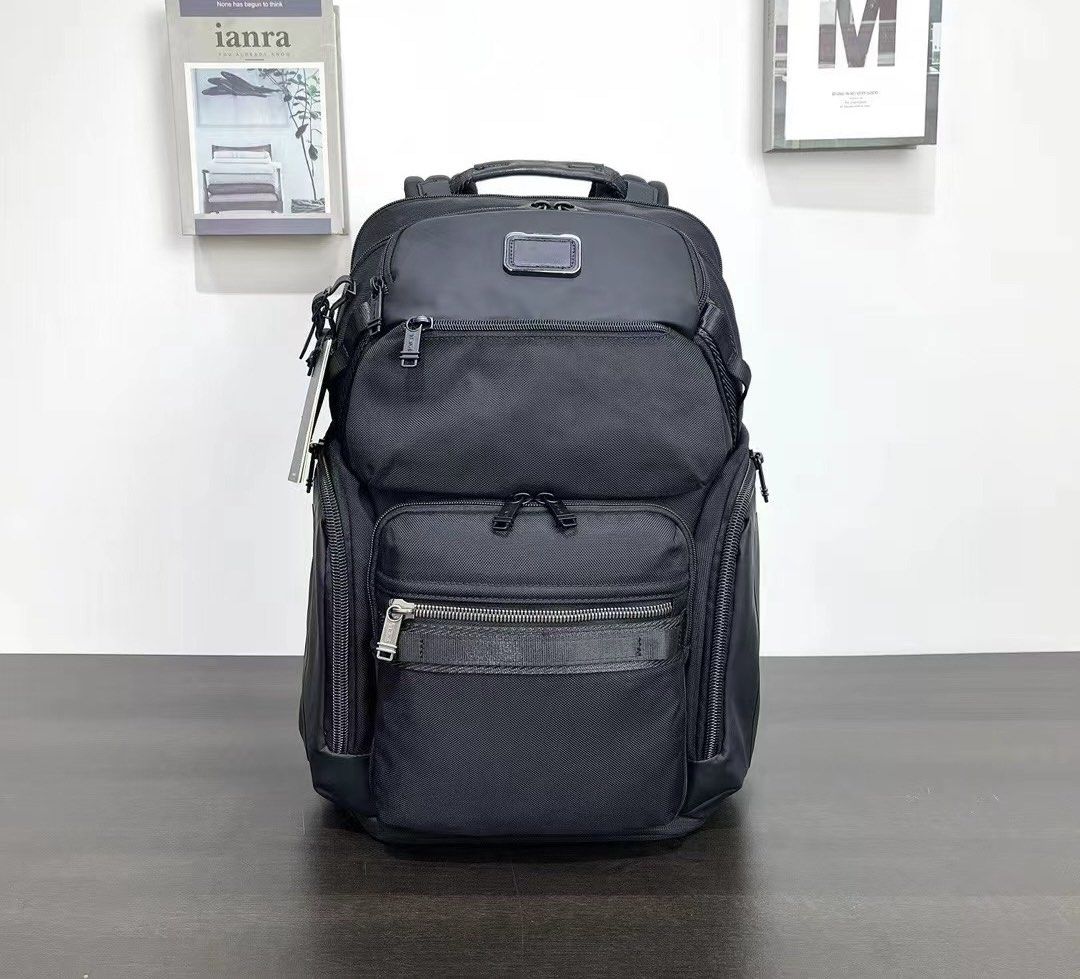 Tumi Alpha Bravo Nomadic Backpack (Category: Backpacks) located in Manila. Submitted by bagmaniaph (Listing ID 1302107020, Image 1). Description: Part of the Nomadic capsule collection inspired by Australia’s connection to the outdoors, this backpack maximizes carry capacity with multifunction pockets, compartments and TUMI+ compatibility..