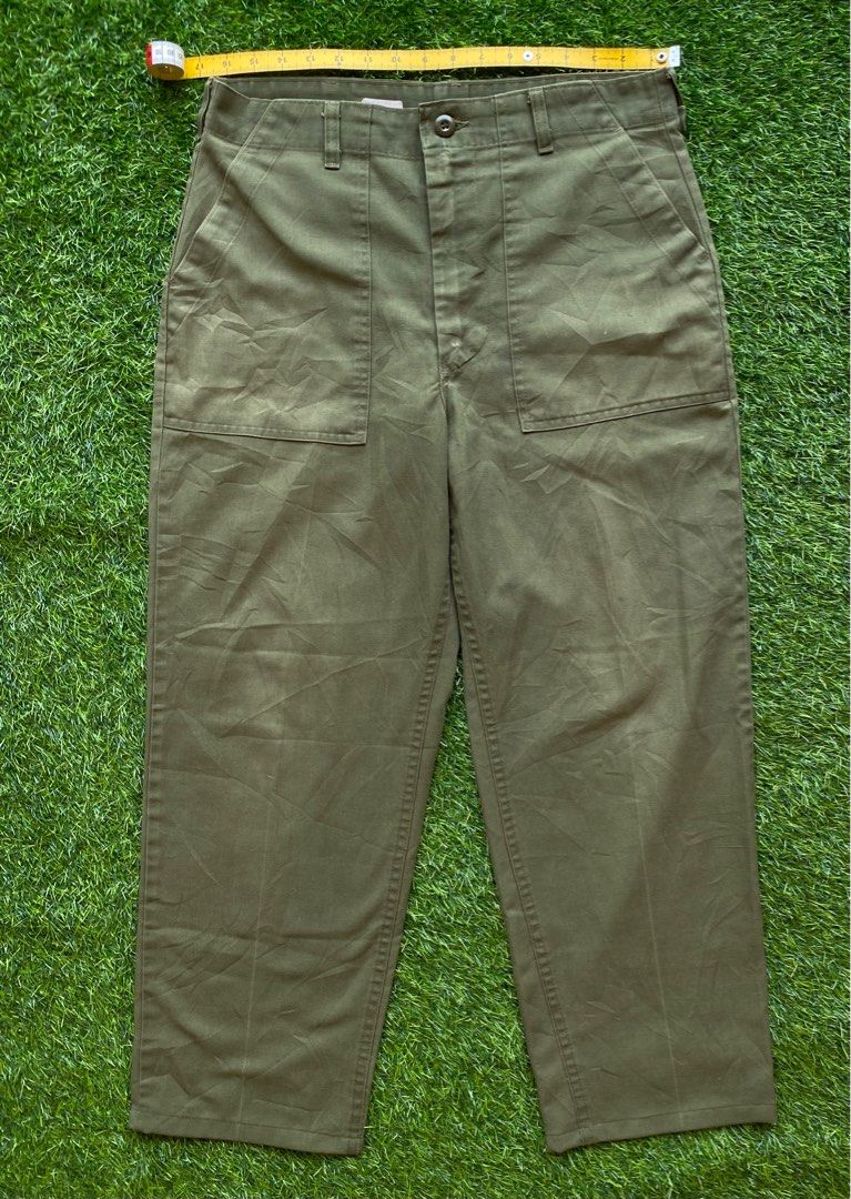Very RARE Vintage US Army OG 107 Type 1 Baker Pants askar military camo  Uniform Size 33 Scovill Zipper, Men's Fashion, Bottoms, Trousers on  Carousell