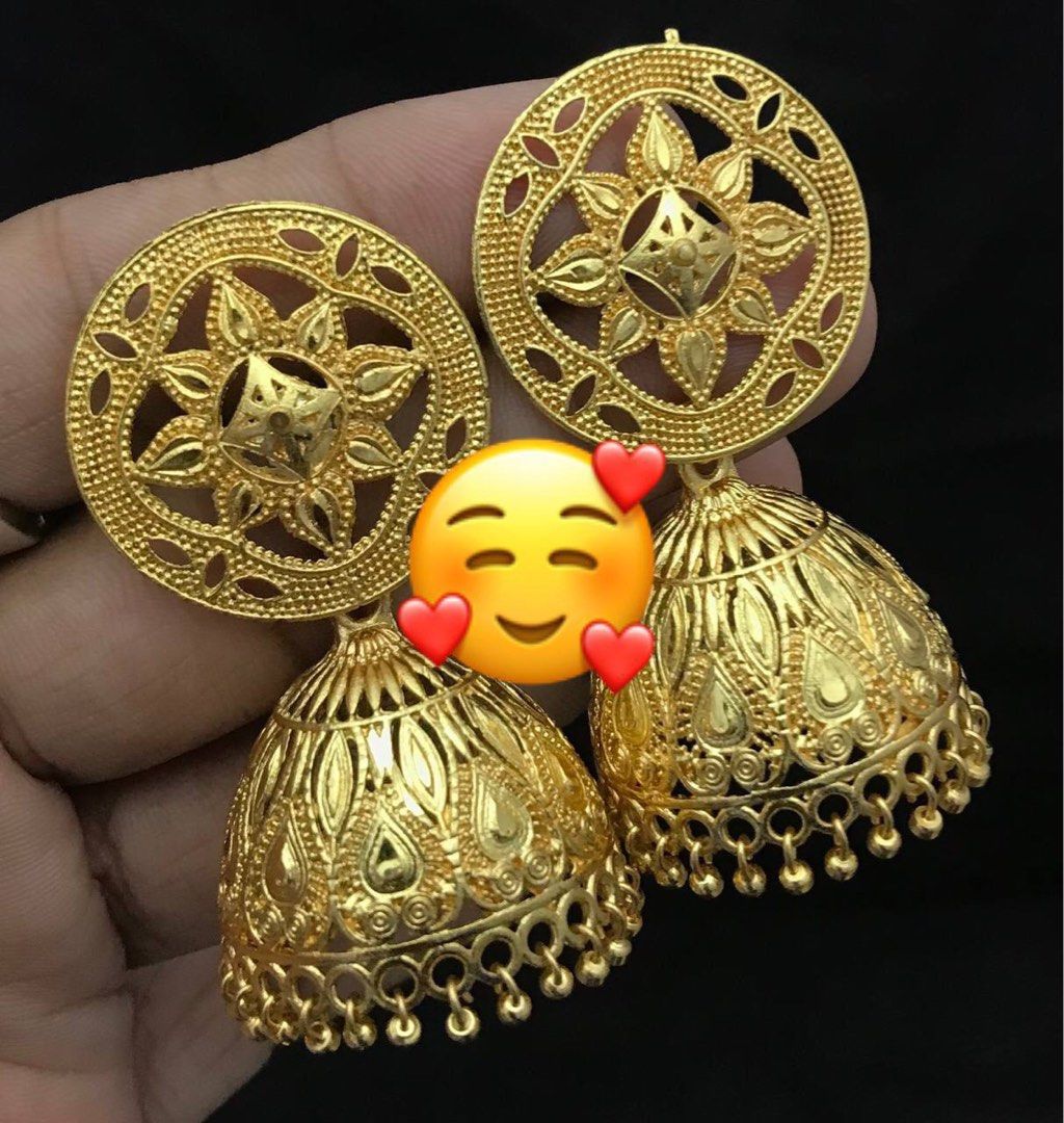WHOLESALE DEAL GOLD PLATED EARRINGS Women s Fashion Jewelry Organisers Charms on Carousell