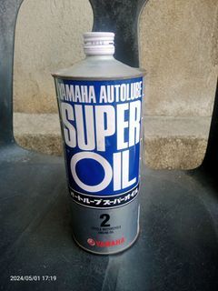 Yamaha Autolube Super Oil from Japan as per research for 2t 2 stroke motorcycle AS IS po