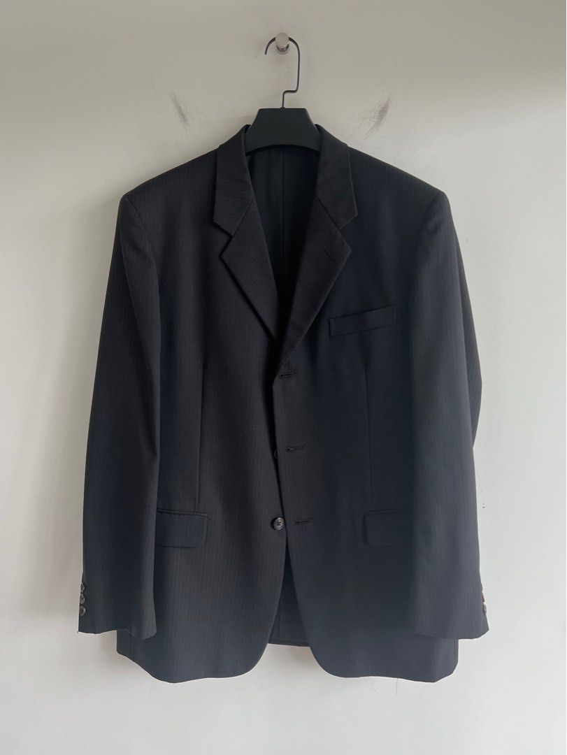 Yohji Yamamoto COSTUME D'HOMME ヨウジヤマモト コスチュームドオム 20AW ウールギャバジンノータックスラックスパンツ  3 HR-P87-150｜ファッション