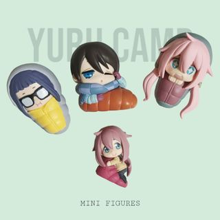 yuru camp figures (onemutan/hugcot)