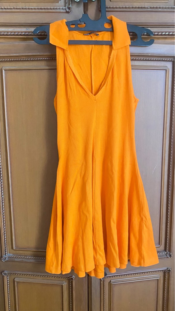 Zara dress Knit dress Rib dress