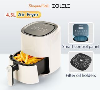 Zolele Za001 Air Fryer 4.5L Touch Screen