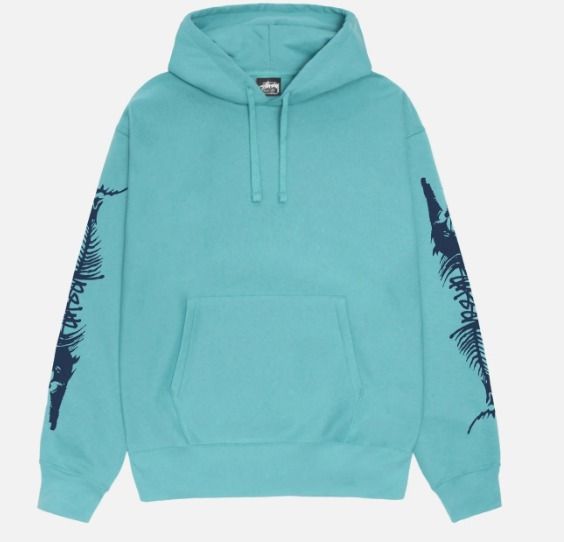 ★24SS 大人気★STUSSY BARRACUDA HOODIE Buy Stussy Barracuda Hoodie 'Black' - 1925065 BLAC | GOAT