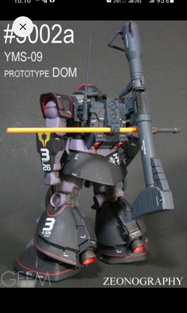 高達Gundam #3002a 3002a 高機動型大魔地球型宇宙型YMS-09 MS-09