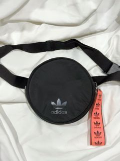 Adidas Black Round Belt / Crossbody Bag