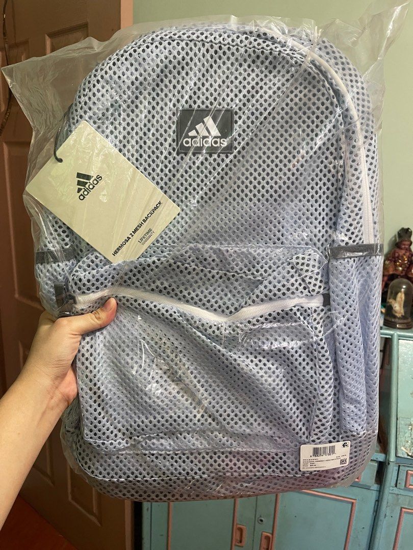 Adidas Mesh Backpack Women s Fashion Bags Wallets Backpacks on Carousell