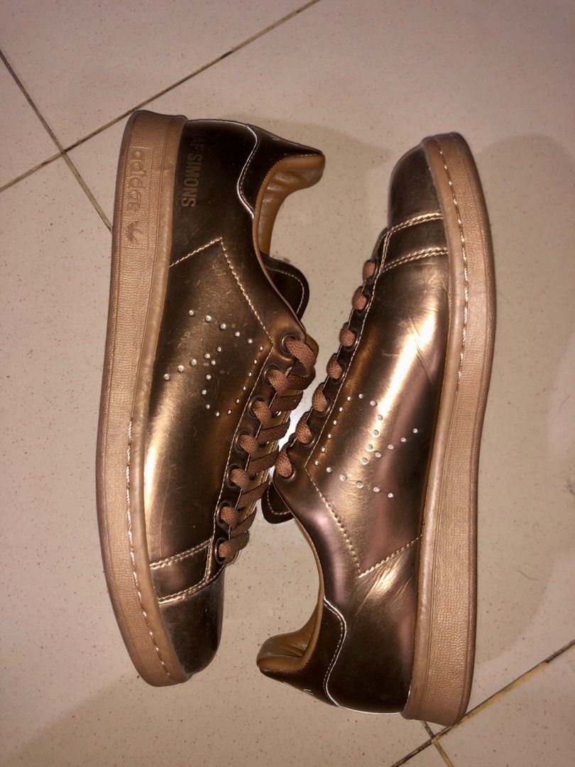 Adidas Stan Smith x Raf Simons Copper Metallic US8.5