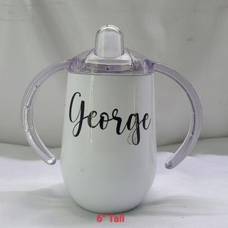 AH164 George printed in Insulated Stainless steel Sippy Cup from UK for 145