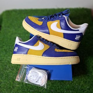 Air Force 1 Undefeated Blue Yellow Croc (8.5 US)