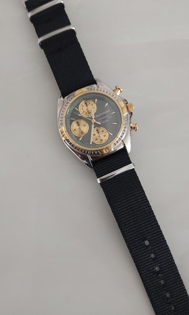 Alba Field Gear Chrono watch, Men's Fashion, Watches & Accessories