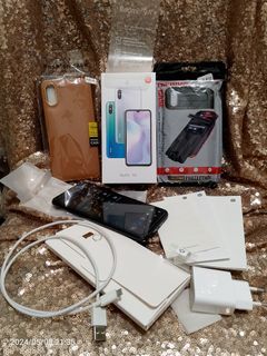 COD Almost New Complete with Two Case Card Case Xiaomi Redmi 9a Granite Gray 2GB 32GB Android Phone