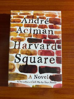 Andre Aciman Harvard Square (Author of Call Me By Your Name)
