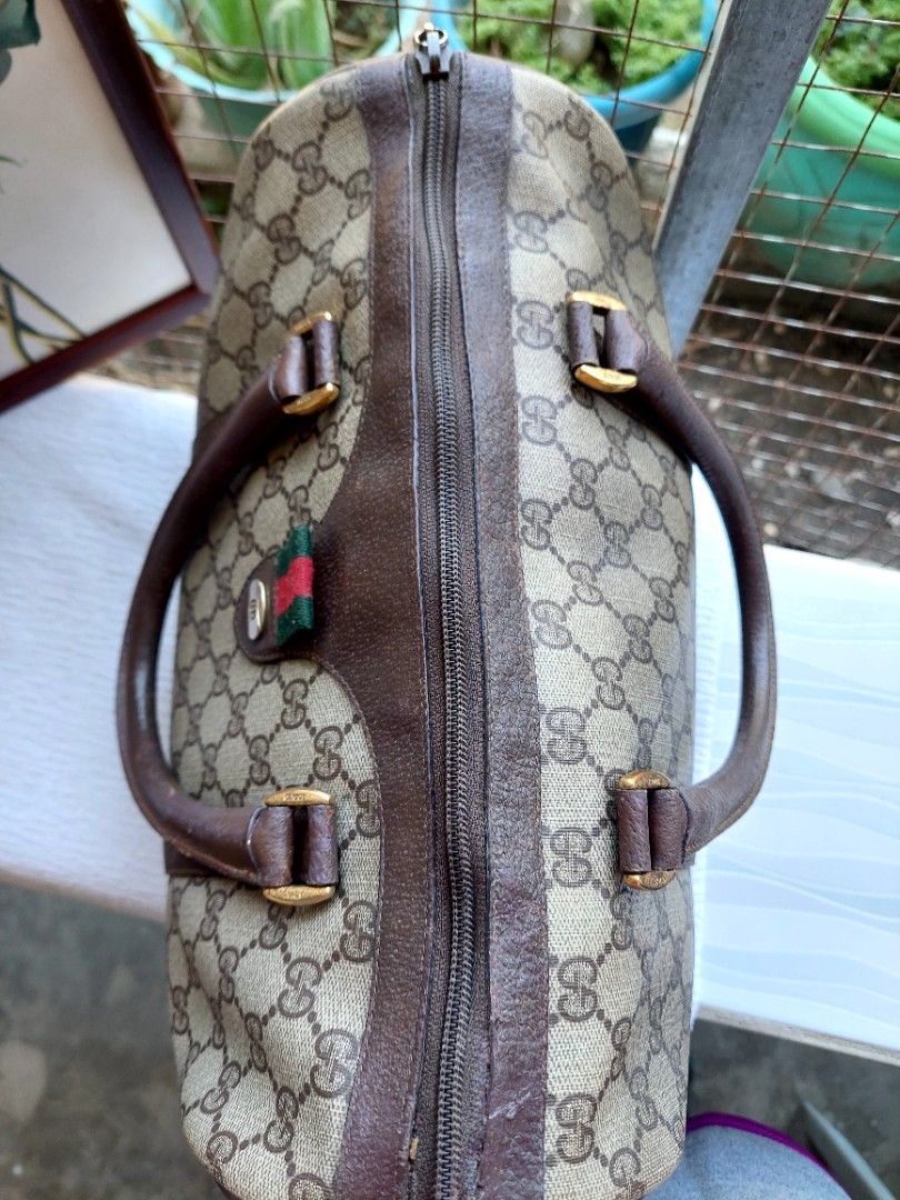 Auth. Gucci Boston sherry line (Category: Luxury Bags & Wallets) located in Santa Maria. Submitted by mikavillaflor4 (Listing ID 1302268711, Image 3). Description: in good condition no major issue details posted authentic legit.