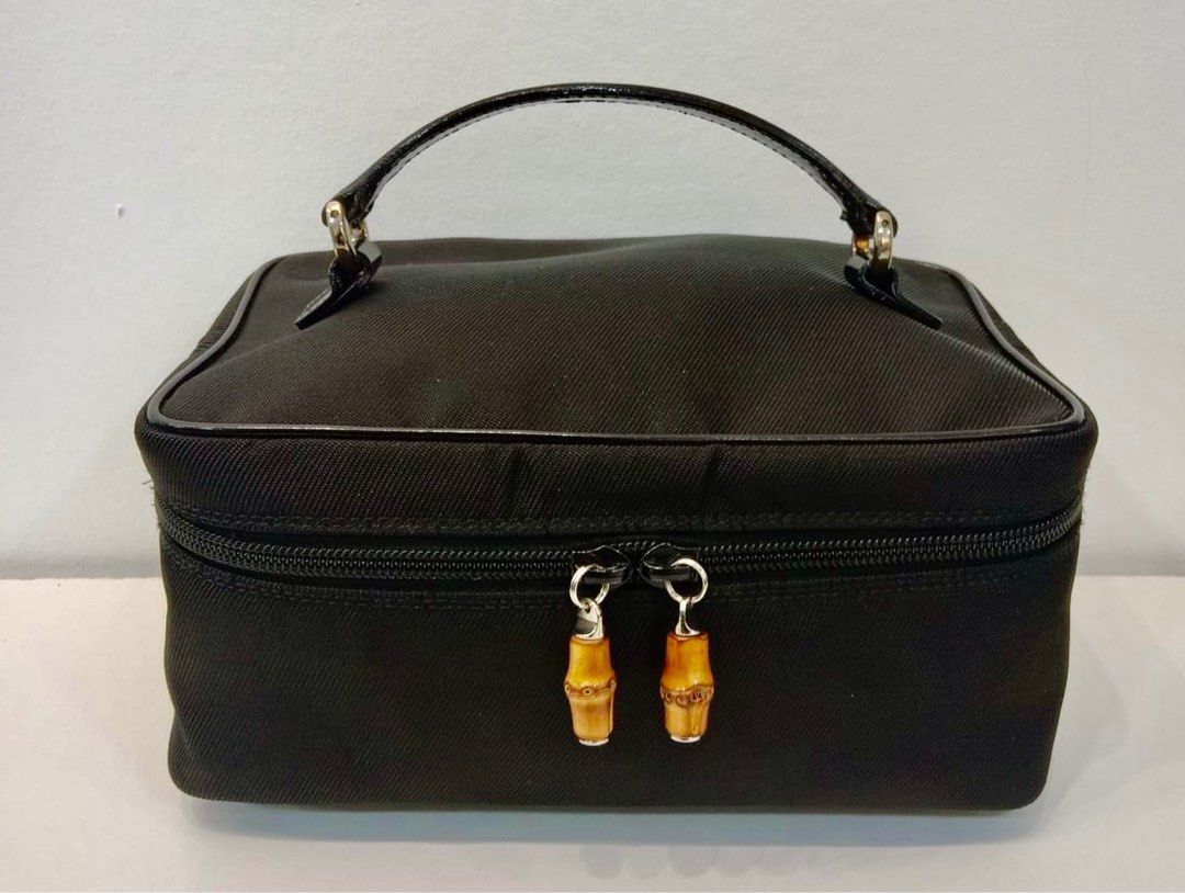 Authentic Gucci (Category: Luxury Bags & Wallets) located in Manila. Submitted by chloe_luxuries (Listing ID 1302216608, Image 1). Description: Guaranteed original Gucci Vanity bag Still in very good condition No inclusion bag only Pm for more details.