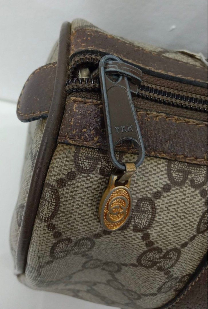 Authentic Gucci (Category: Luxury Bags & Wallets) located in Manila. Submitted by chloe_luxuries (Listing ID 1302224052, Image 3). Description: Guaranteed original Gucci boston cherry line bag Still in good condition No inclusion bag only Pm for more details.