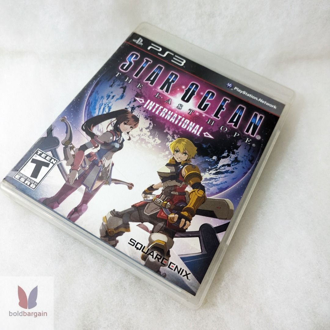 Authentic STAR OCEAN The Last Hope International Blu-ray BD Game Disc for  SONY PlayStation 3 PS3 Game Console, Video Gaming, Video Games, PlayStation  on Carousell