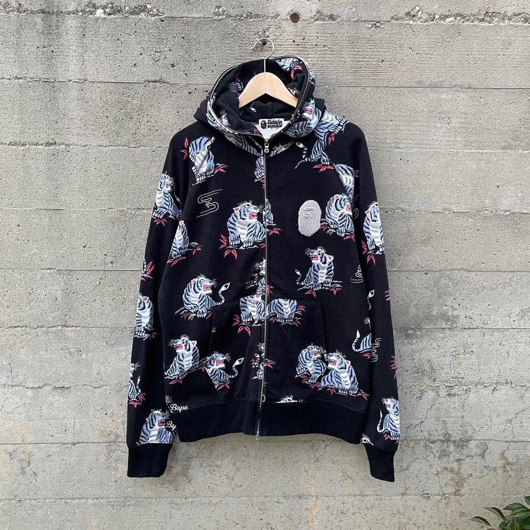 A bathing ape Bape tiger pattern Carousell