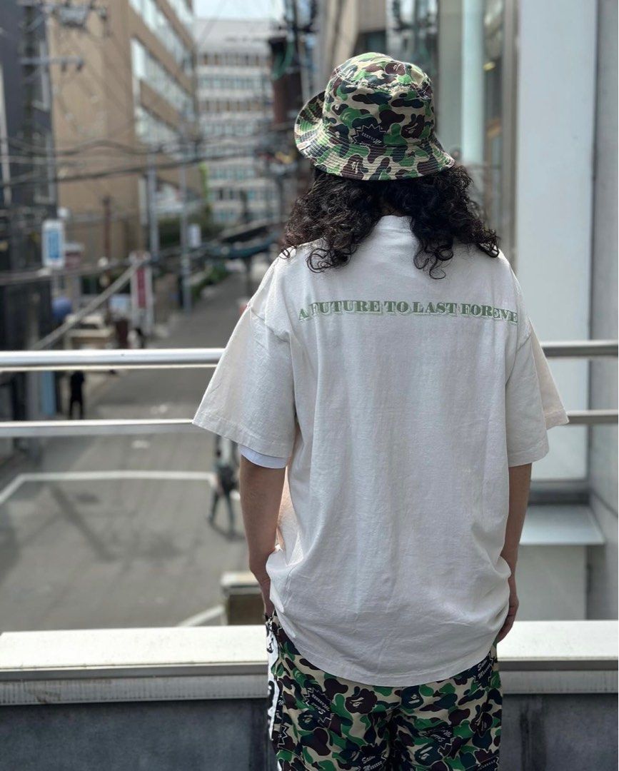 帽子 SAINT Mxxxxxx BAPE_BUCKET HAT BAPE X SAINT MXXXXXX ABC CAMO BUCKET HAT, Men's Fashion
