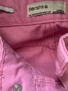 Bershka pink cargo pants