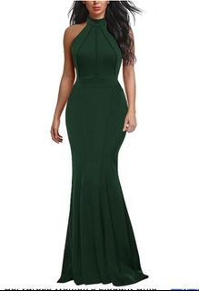 Berydress Mermaid Haltered Evening Long Dress / Gown
