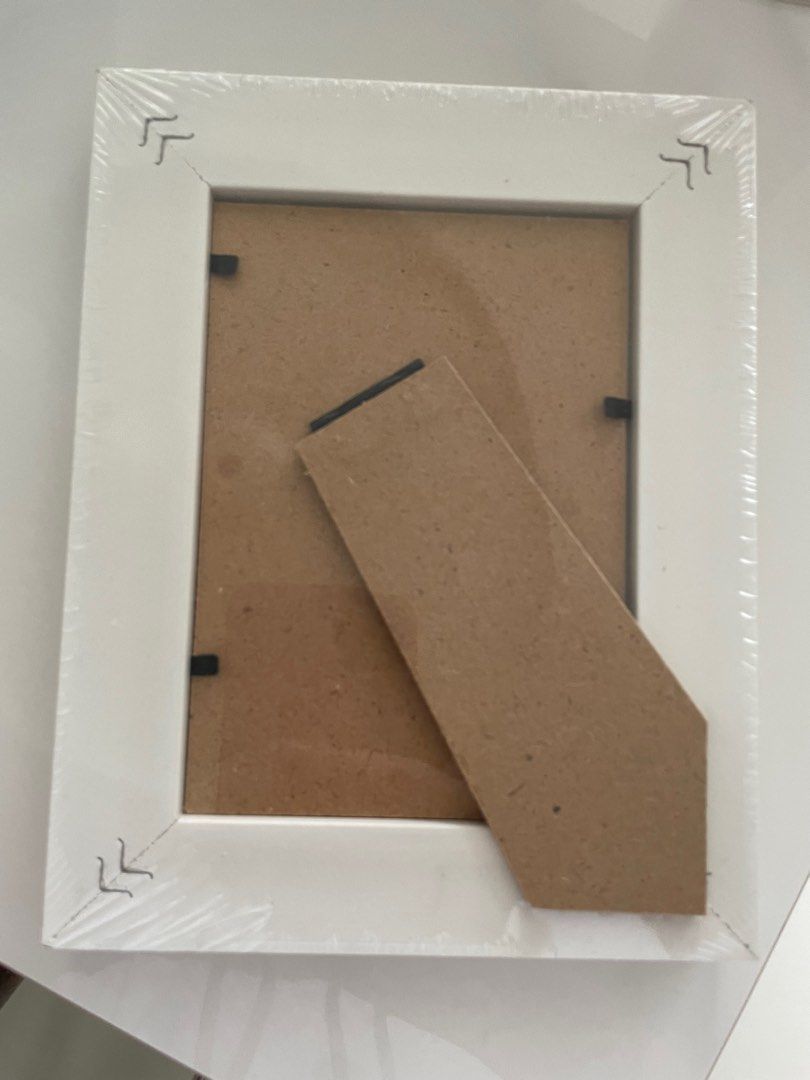 Brand New white wood A7 sized photo frame, Furniture & Home Living ...