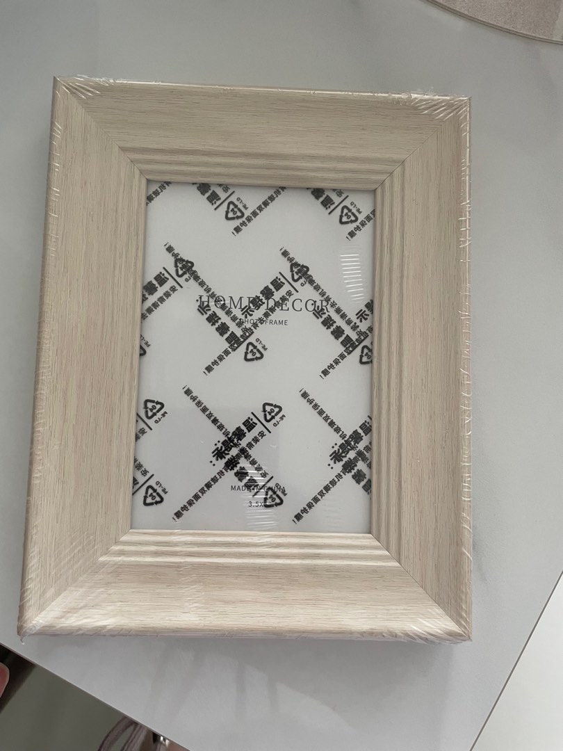 Brand New white wood A7 sized photo frame, Furniture & Home Living ...